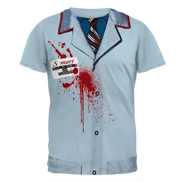 Evil Dead Ash Williams Cosplay Shirt - Picture 1 of 1